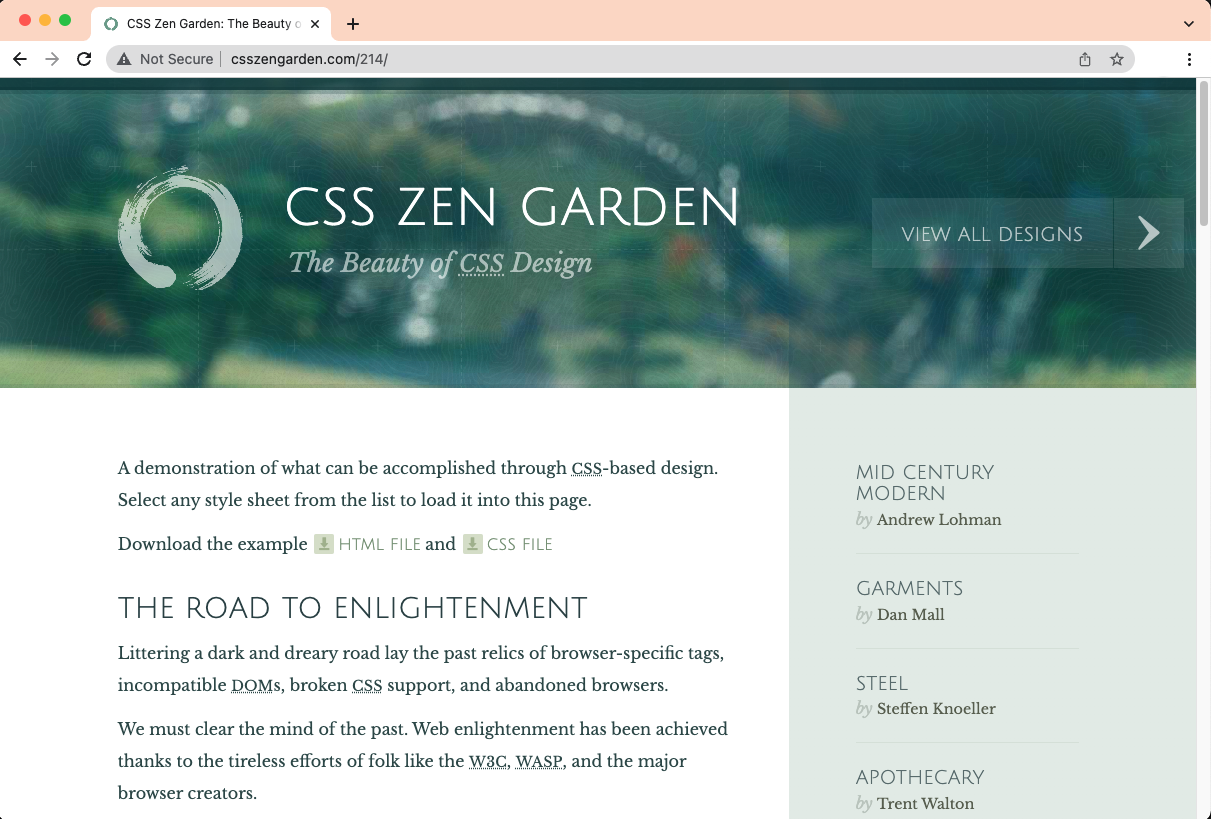 screenshoot zen garden 214